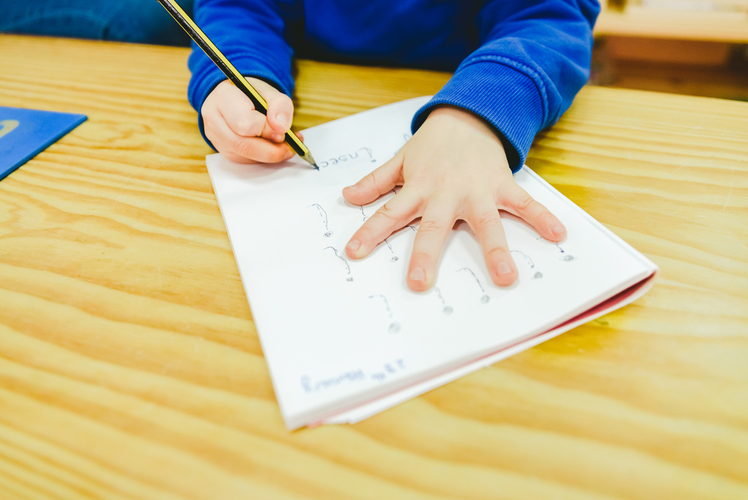 Children Learning to Write