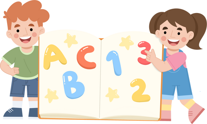Children's educational illustration